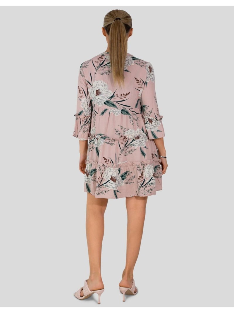 Vestido corto Vero Moda Rosa - Kiabi