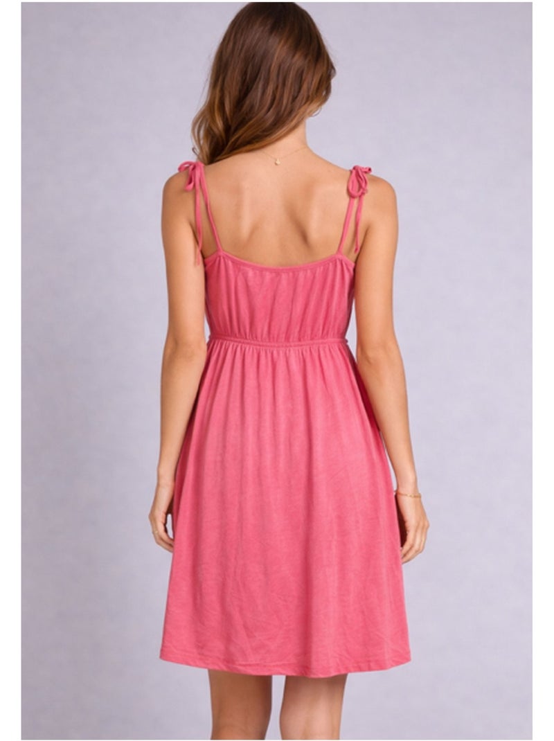 Vestido corto Vero Moda Rosa - Kiabi