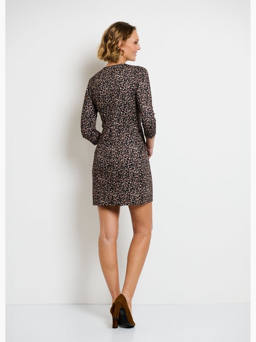 Vestido cruzado efecto cartera - Kiabi Vestido cruzado efecto cartera - Kiabi