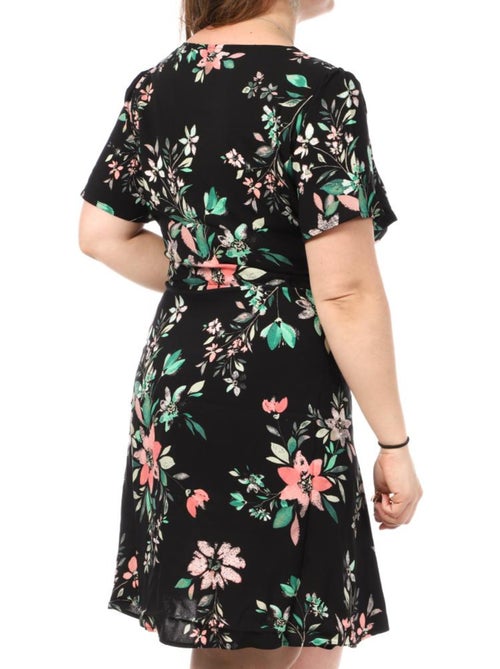 Vestido Curvy Vero Moda con Estampado para Mujer - Kiabi Vestido Curvy Vero Moda con Estampado para Mujer - Kiabi
