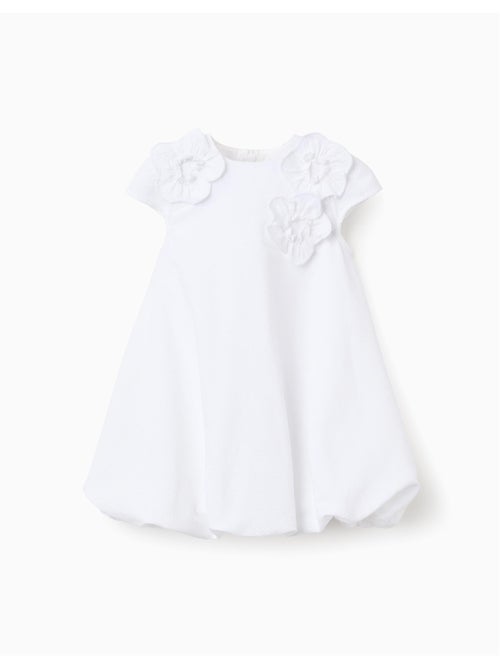 Vestido de algodón con efecto globo - Kiabi