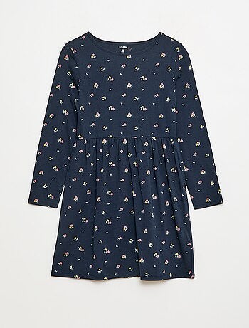 Vestido de algodón con estampado