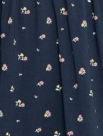 Vestido de algodón con estampado
