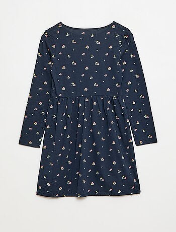 Vestido de algodón con estampado