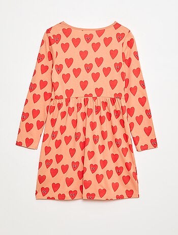 Vestido de algodón con estampado