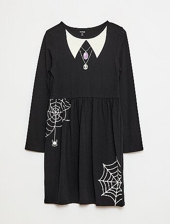 Vestido de algodón con estampado