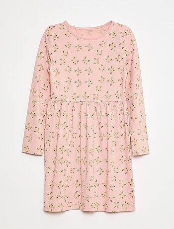 Vestido de algodón con estampado