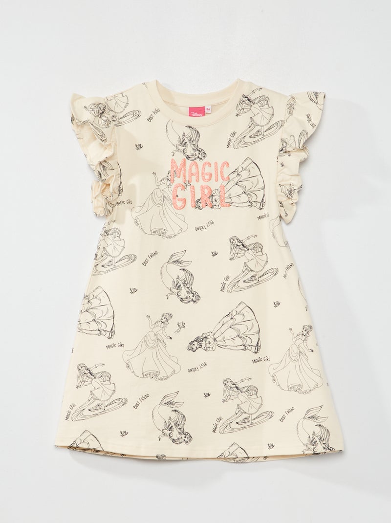 Vestido de algodón 'Disney' BEIGE - Kiabi