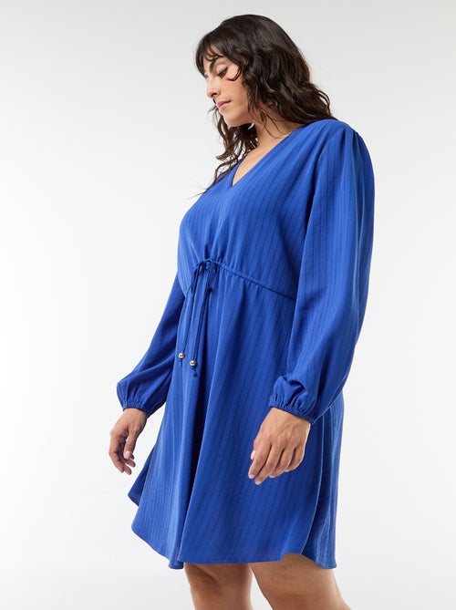Vestido de ceremonia de manga larga - Kiabi