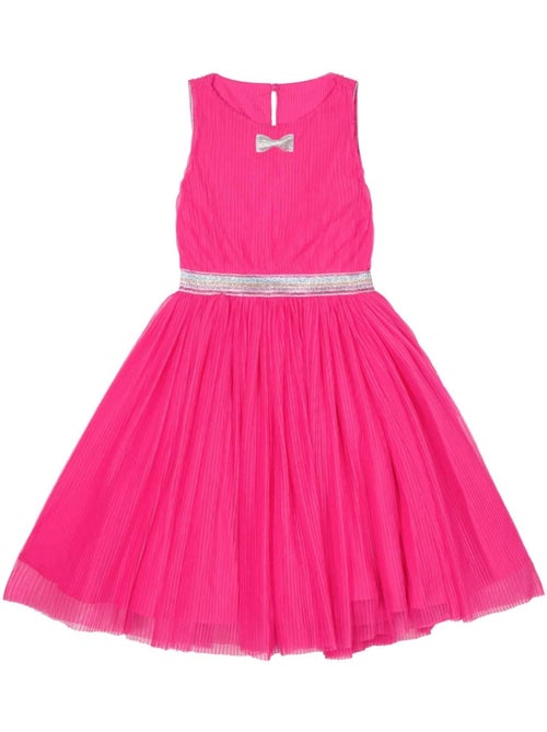 Vestido de ceremonia que gira para niña | Tul rosa fucsia | HEPBURN - Kiabi