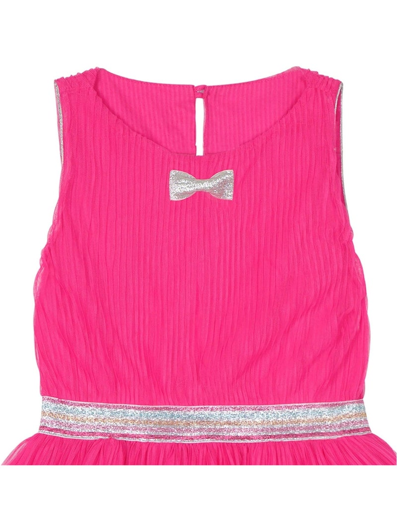 Vestido de ceremonia que gira para niña | Tul rosa fucsia | HEPBURN Rosa fucsia - Kiabi