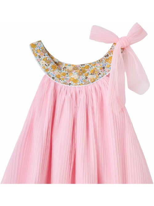 Vestido de dama de honor bohemio chic para niña | Rosa empolvado | ALIZEE - Kiabi