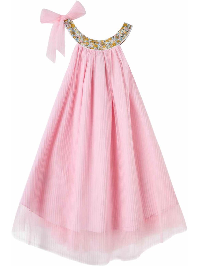 Vestido de dama de honor bohemio chic para niña | Rosa empolvado | ALIZEE Rosa pálido - Kiabi