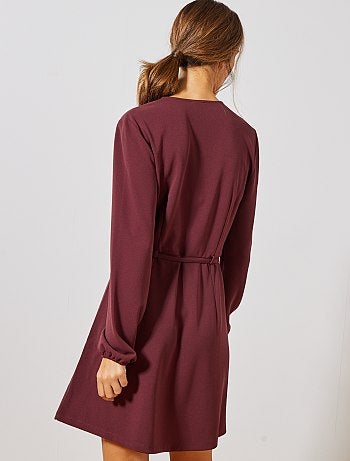 Vestido de efecto cruzado 'JDY' - Kiabi