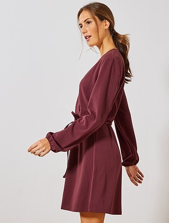 Vestido de efecto cruzado 'JDY' - Kiabi