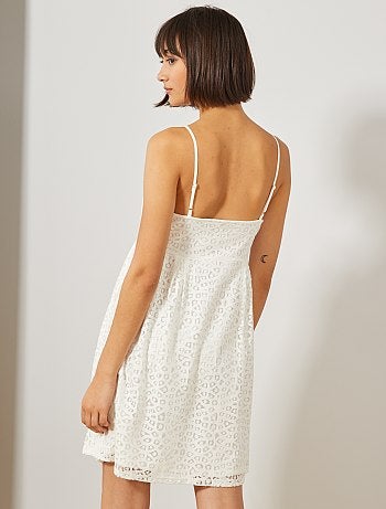 Vestido de encaje - Kiabi