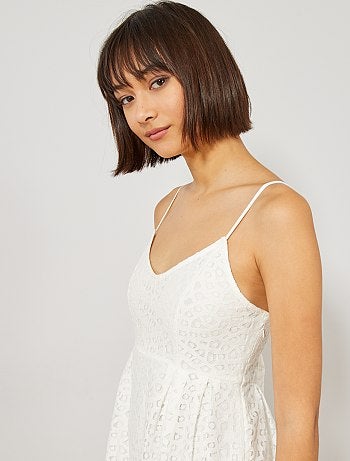 Vestido de encaje - Kiabi