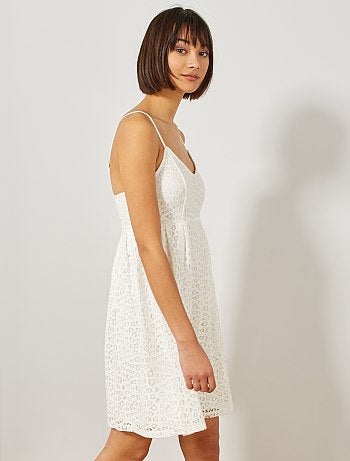 Vestido de encaje - Kiabi