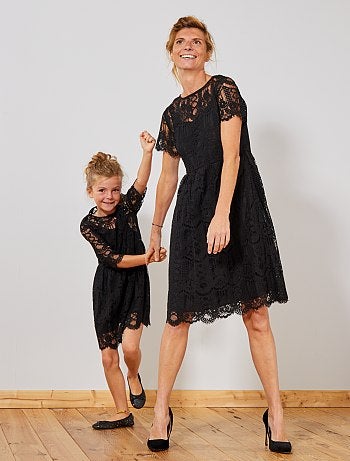 Vestido de encaje - Kiabi