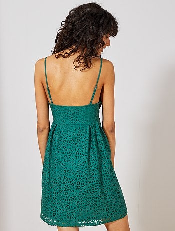 Vestido de encaje - Kiabi