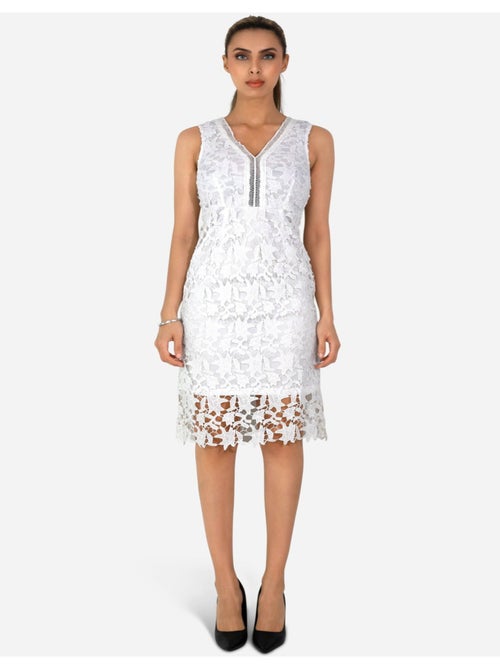 Vestido de encaje Vero Moda - Kiabi