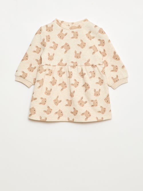 Vestido de felpa animado - Kiabi