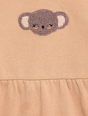 Vestido de felpa animado