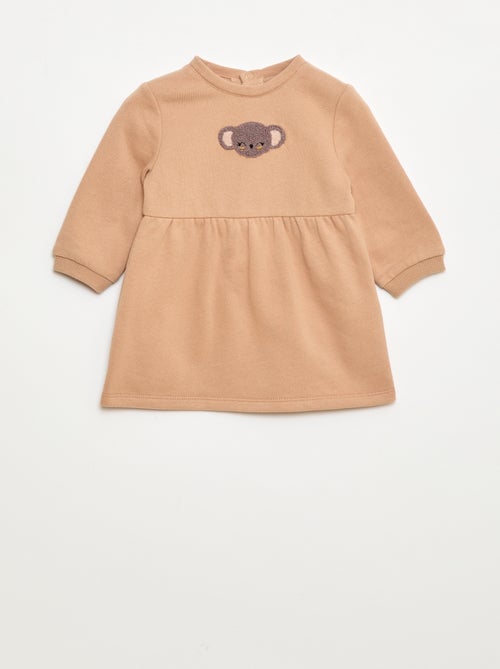 Vestido de felpa animado - Kiabi