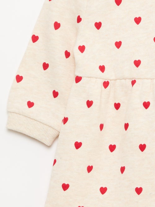 Vestido de felpa con diseño animado - Kiabi