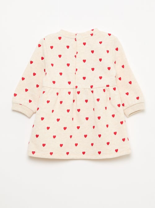 Vestido de felpa con diseño animado - Kiabi