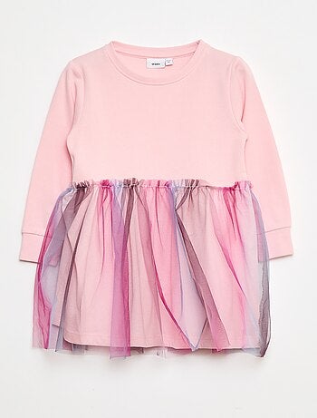 Vestido de felpa y tul 'Guppy'