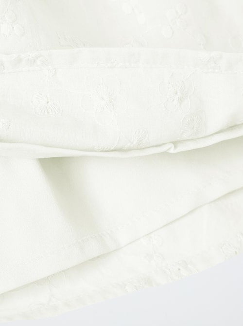 Vestido de fiesta con bordado inglés 'Name it' - Kiabi