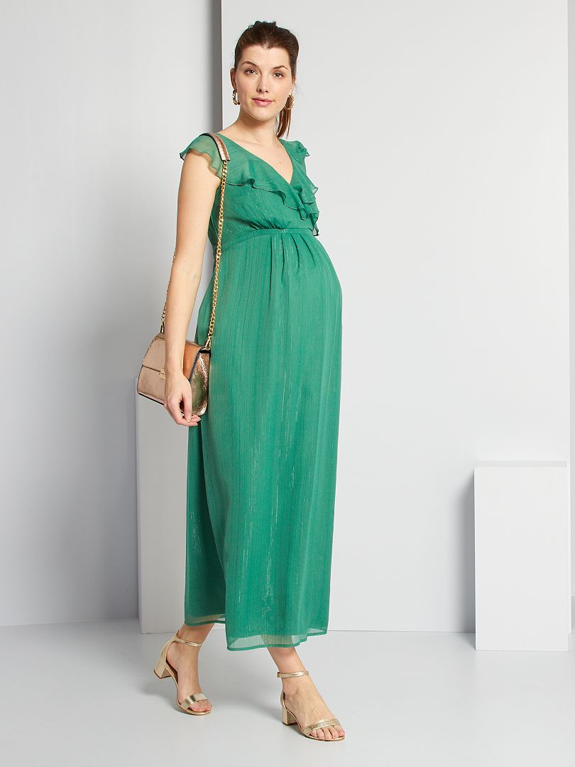 Vestido de fiesta - verde pino - Kiabi 25.00€