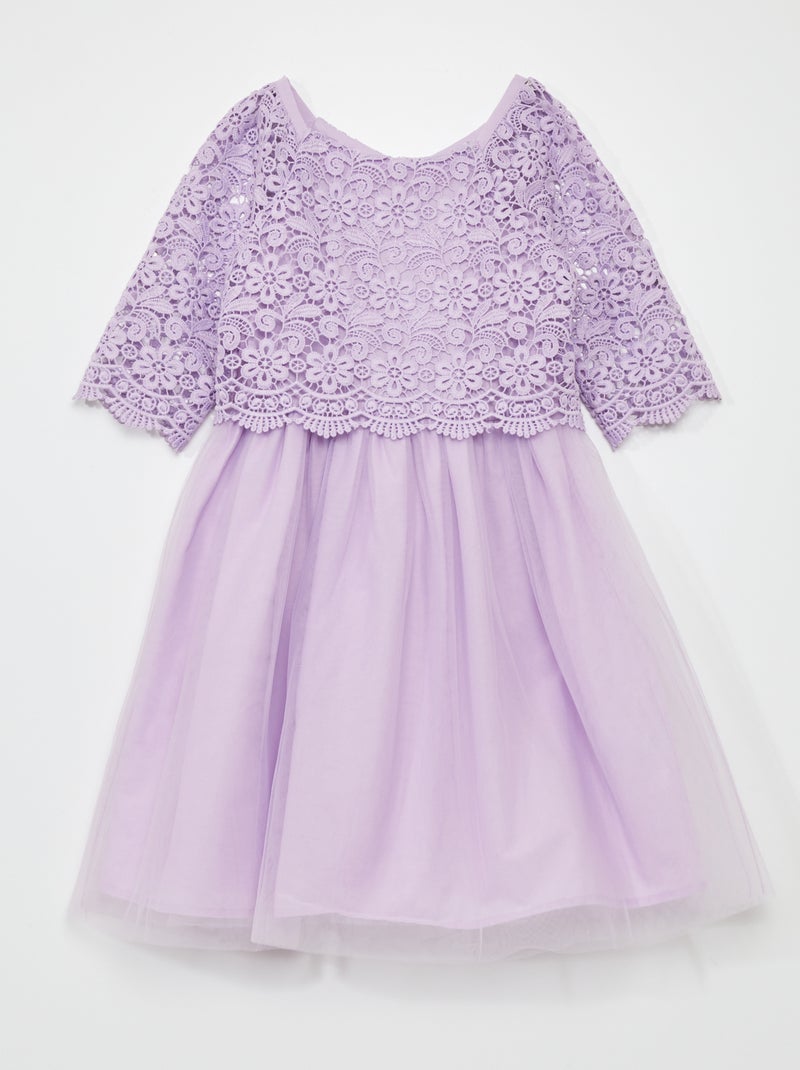 Vestido de fiesta PURPURA - Kiabi
