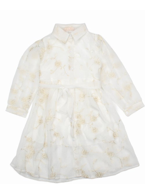 Vestido de flores - Kids Star - Kiabi