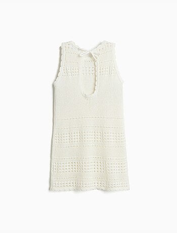 Vestido de ganchillo, MO Fashion