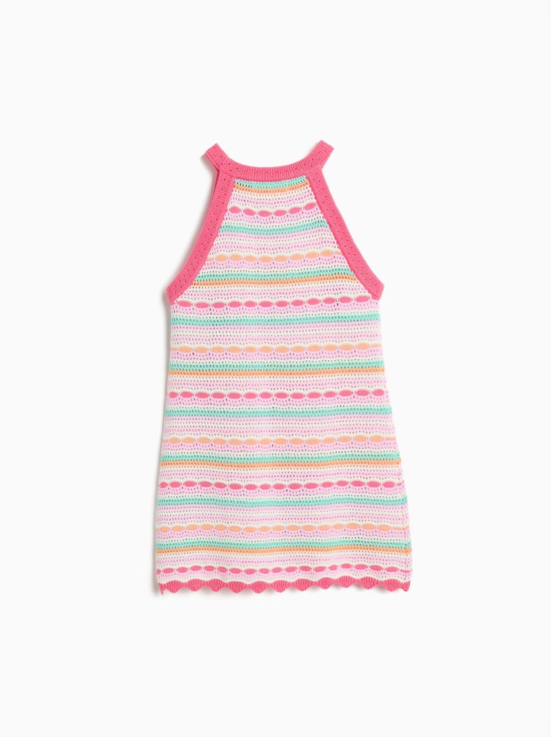 Vestido de ganchillo, MO Fashion Rosa - Kiabi