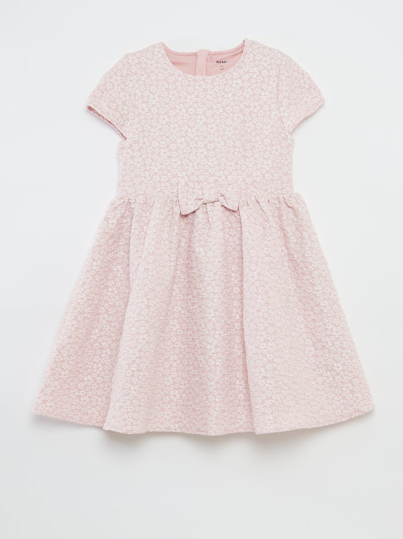 Vestido de jacquard de fiesta ROSA - Kiabi