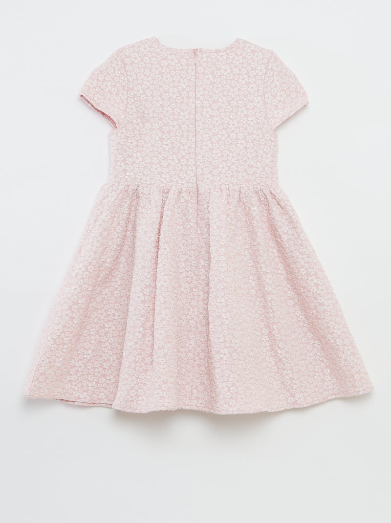 Vestido de jacquard de fiesta ROSA - Kiabi