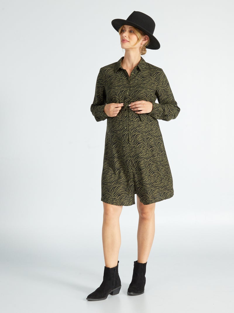 Vestido de lactancia KAKI - Kiabi