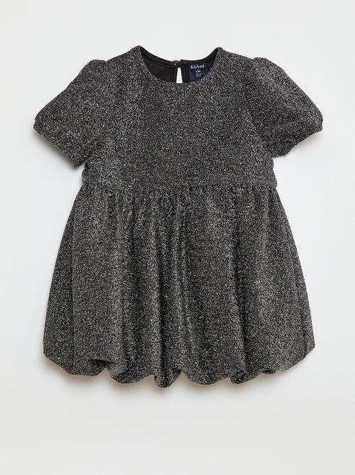 Vestido de lentejuelas forma globo - Kiabi