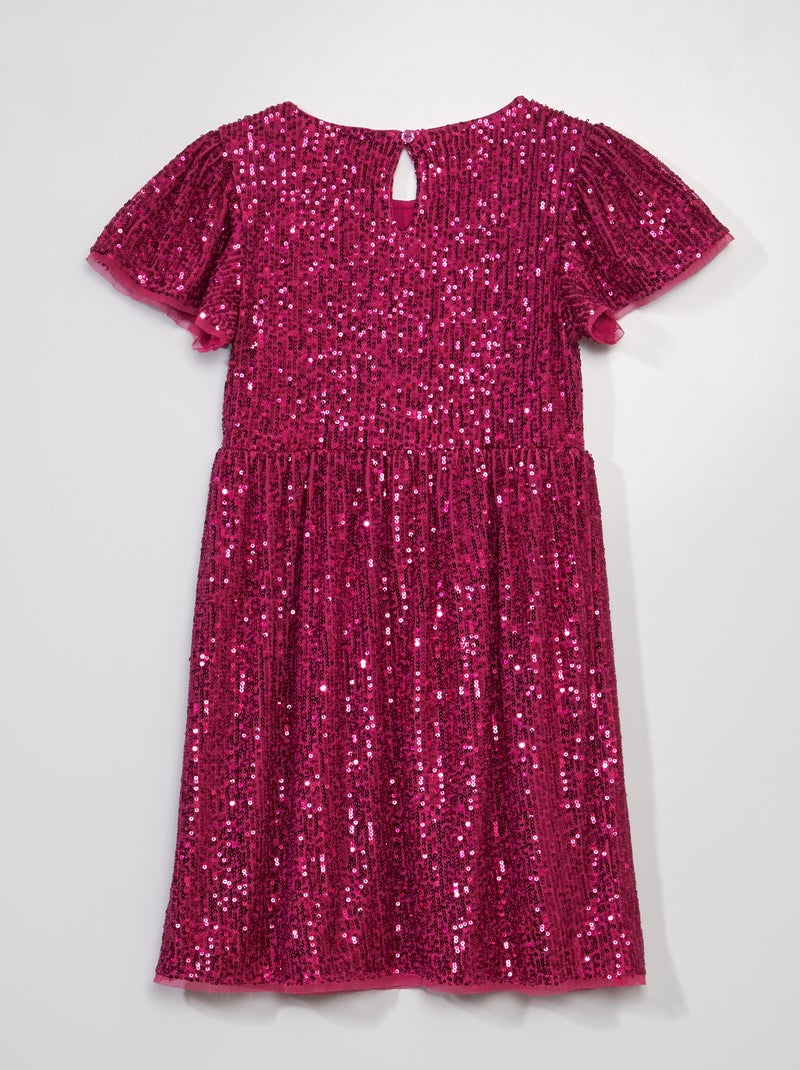 Vestido de lentejuelas ROSA - Kiabi