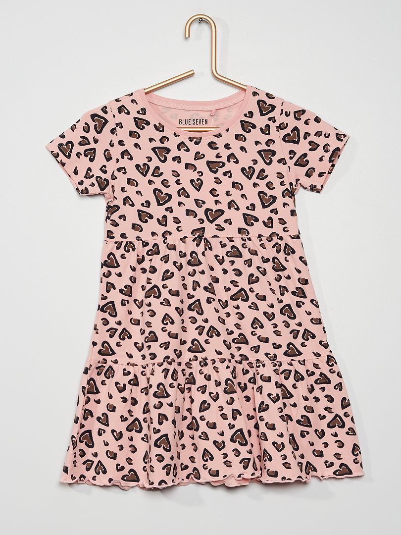 Vestido discount leopardo rosa