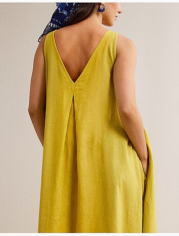 Vestido de lino, mo fashion