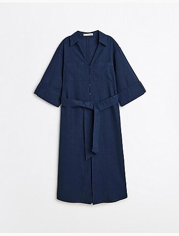 Vestido de lino, MO Fashion