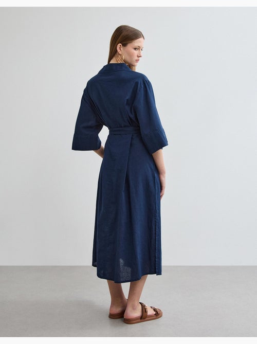 Vestido de lino, MO Fashion - Kiabi