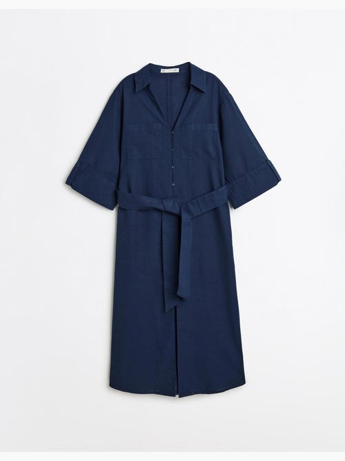 Vestido de lino, MO Fashion - Kiabi