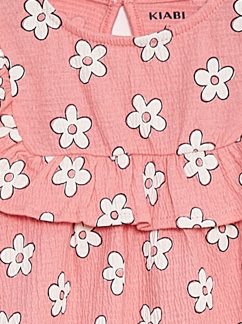 Vestido Con Volantes De Selva Y Jirafa Para Muñecas BABY Born | Ropa De Verano Para Muñecas De 43 Cm