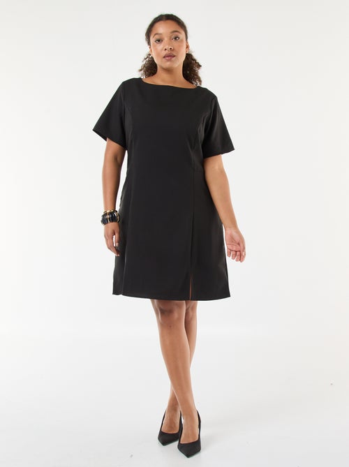 Vestido de manga corta 'Vero Moda' liso - Kiabi