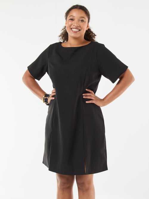 Vestido de manga corta 'Vero Moda' liso - Kiabi